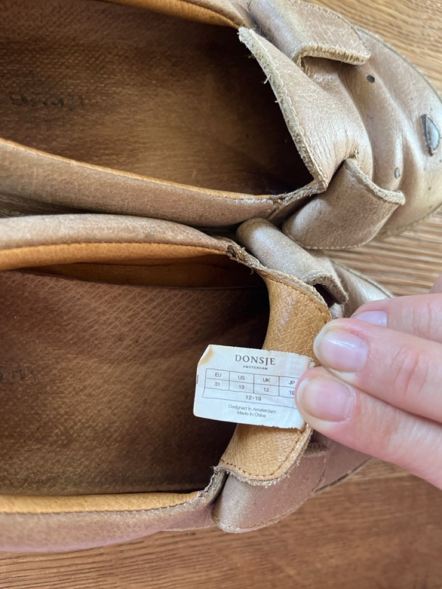 Herrenschuhe: Donsje Leder Slipper in Gr. 31 – Gebraucht aus Bonaduz von dbiaenx 2