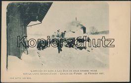 JU Les Bois - Bahnhof - Bahn SC