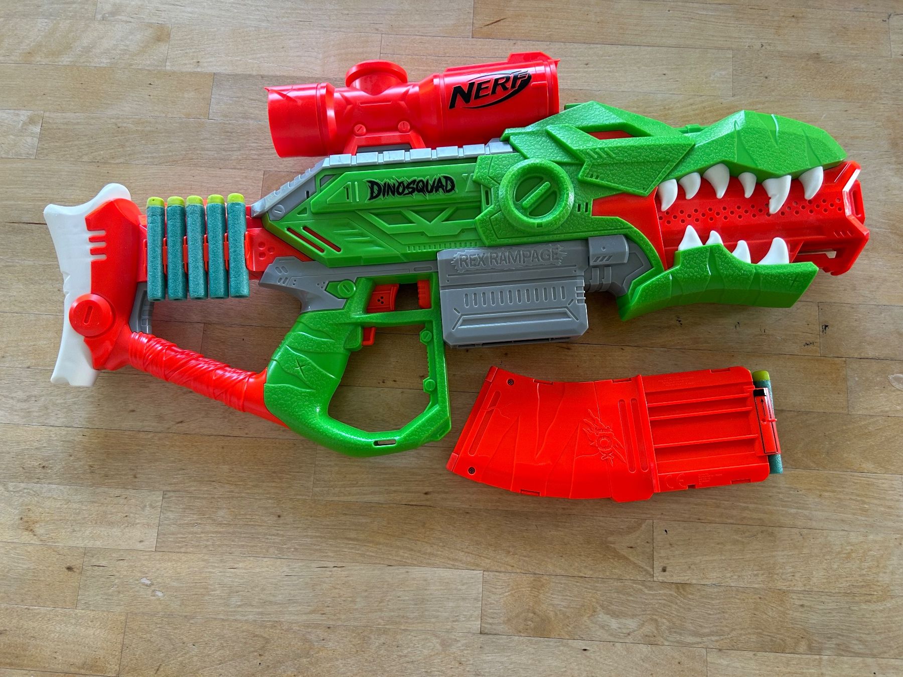 Nerf Spielzeuge: Dinosaurier Rex Rempage Nerf – Gebraucht aus Einsiedeln von Riet80 7