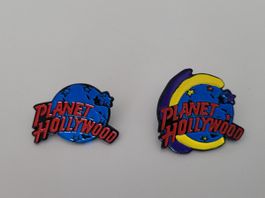 Lot de 2 Pins Planet Hollywood Vintage - Collectionneur