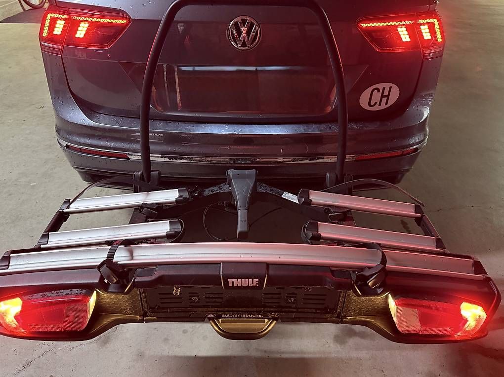 Portapacchi: Thule VeloSpace XT3 Veloträger – Usato da Engelberg venduto da Haelmi