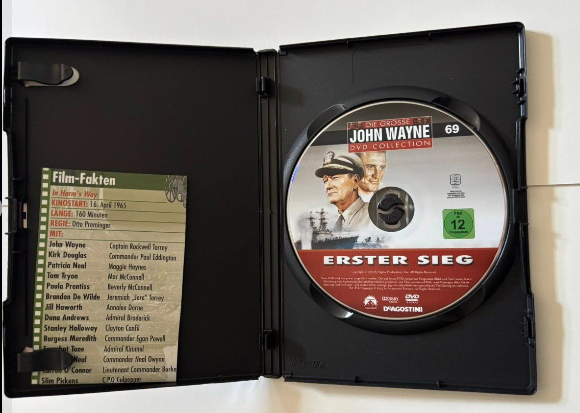 Tutti i DVDs: John Wayne Erster Sieg (1965) DVD Vol.69 – Usato da lupfig venduto da maniacs666 1