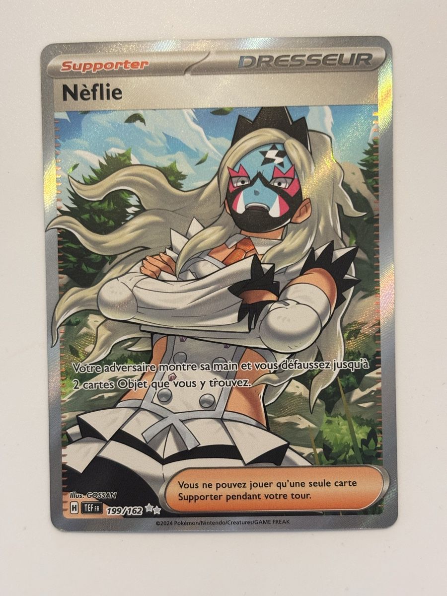 Pokémon Carte collezionabili: Carte Pokémon NEFLIE tef 199 fr – Nuovo (secondo la descrizione) da lausanne venduto da helderj