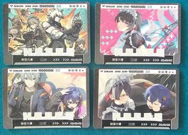 ZZZ 4 Thick Cards SR Holo Waifu Zenless Zone Zero