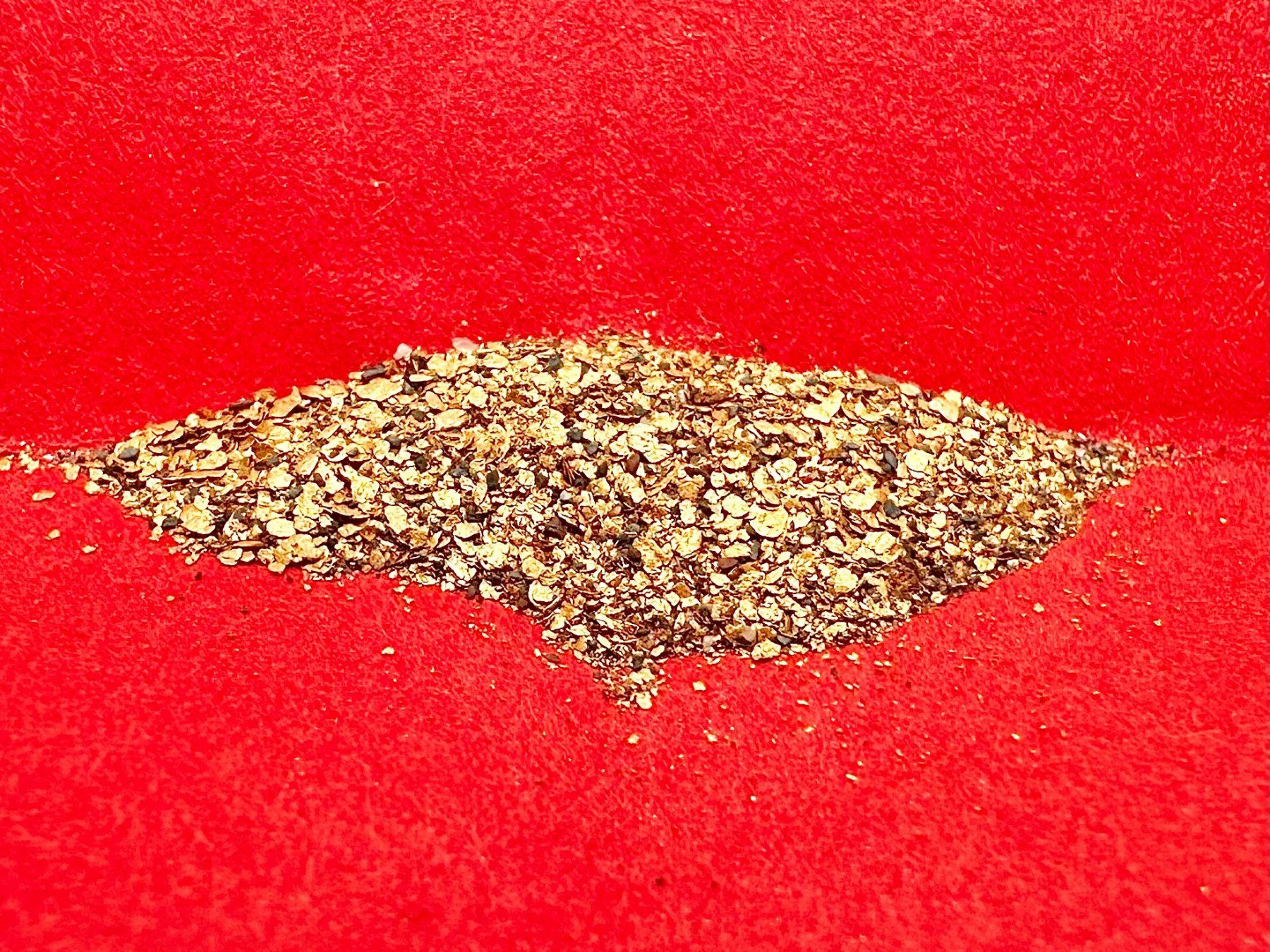 Sehr seltene Goldflitter aus dem Aargau 0.650 g (Gebraucht) in ...
