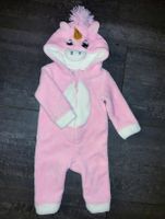 Kuscheliger Einhorn-Overall, Gr. 6M, Rosa