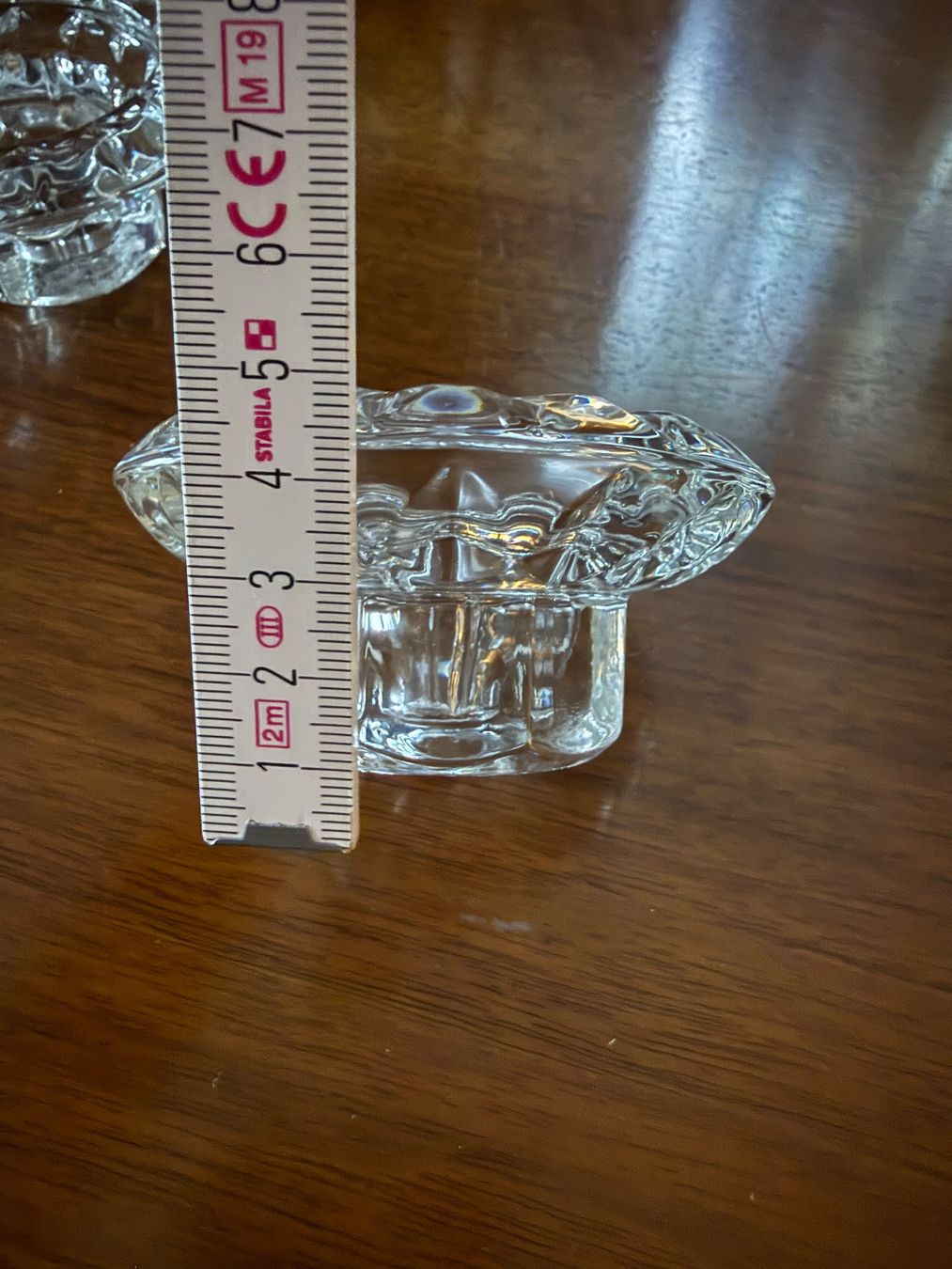 Portacandele: Teelicht-, Stabkerzenhalter, Bolsius, Glas, 4 Stk. – Usato da Erstfeld venduto da Uhu1980 4