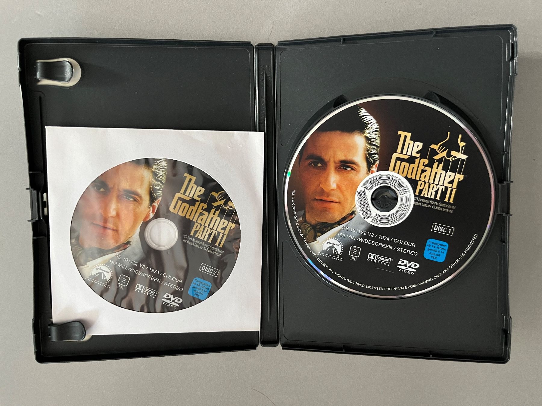 Tutti i DVDs: Der Pate 1-2 DVD 📀 – Usato da Sierre venduto da black.box 3