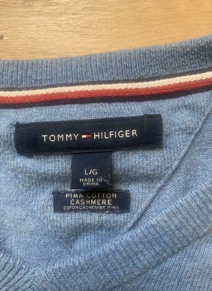 Tommy Hilfiger Maglioni & Felpe:  Pullover Tommy Hilfiger Grösse L, Cashmere – Usato da Münchenstein venduto da Alpinevintage 1