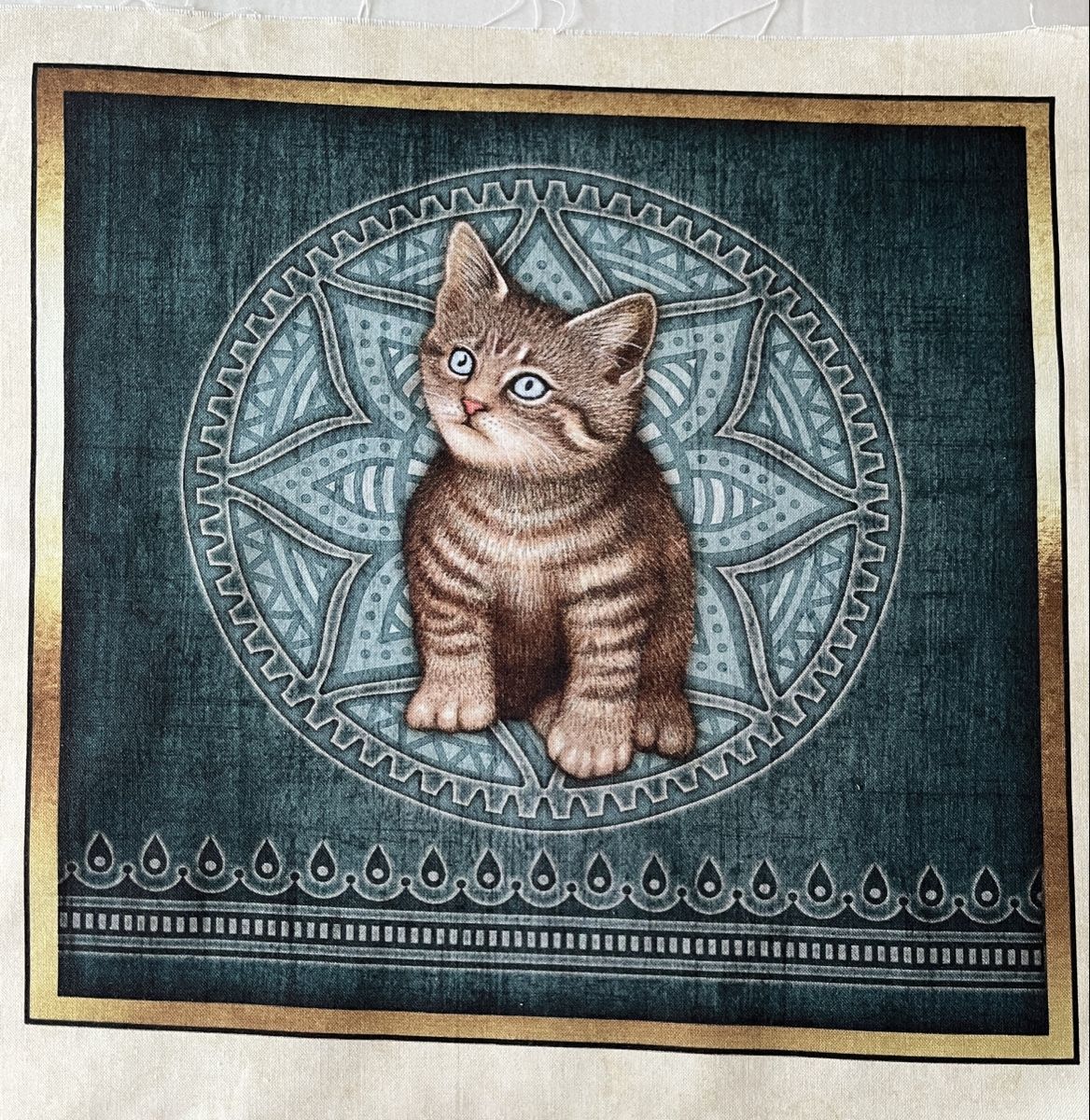 Stoffe: Patchworkstoff Katzenpanel mit 9 Bilder – Neu (gemäss Beschreibung) aus Seuzach von KreativmitStoff 1