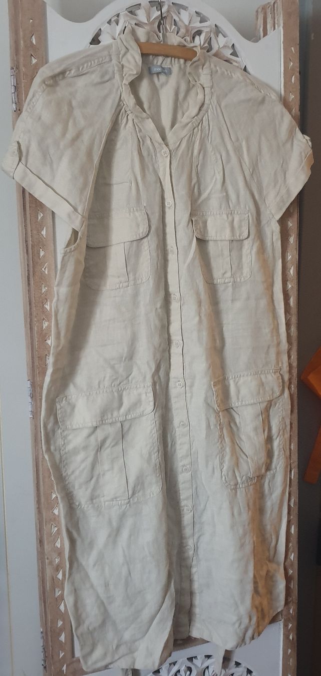 Robes: Manor Leinenkleid Gr. 44 – D'occasion à Frenkendorf par Moon111