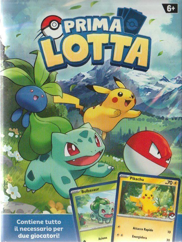 Pokémon Cartes à collectionner: POKEMON STARTER SET PRIMA LOTTA  PIKACHU - BULBASAUR – Neuf avec emballage d'origine à Vezia par Aquarius_Age
