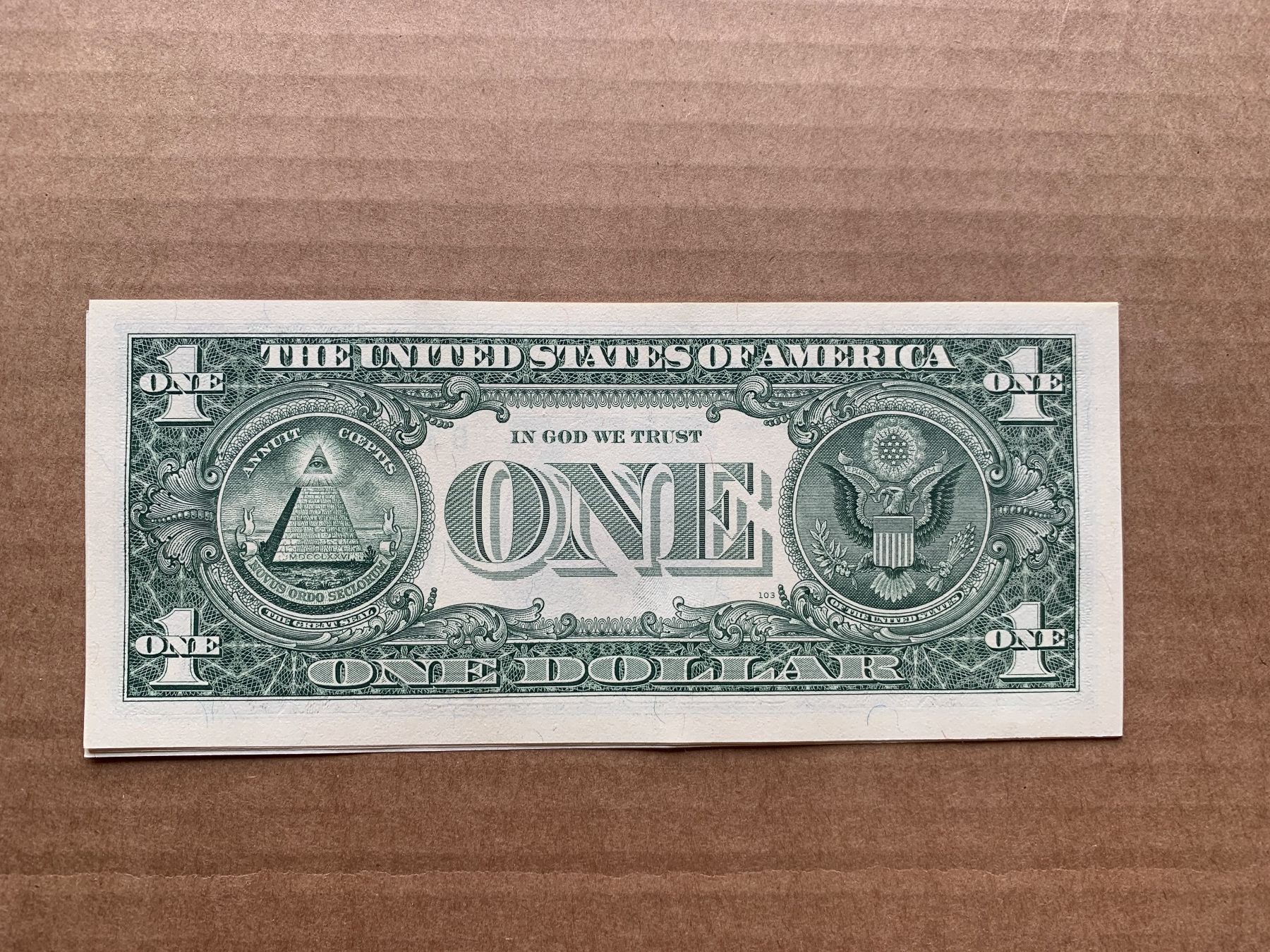 Banconote: U.S.A. 1$ Note 2009 - Stempelfrich – Usato da Le Lignon venduto da Trikles 1