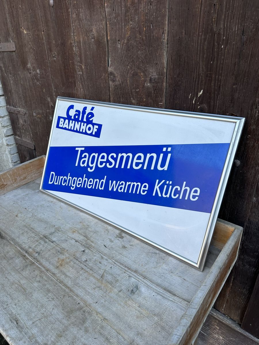 Ecriteaux: Blechschild Werbetafel Werbung – D'occasion à Villmergen par Bezdupe 7