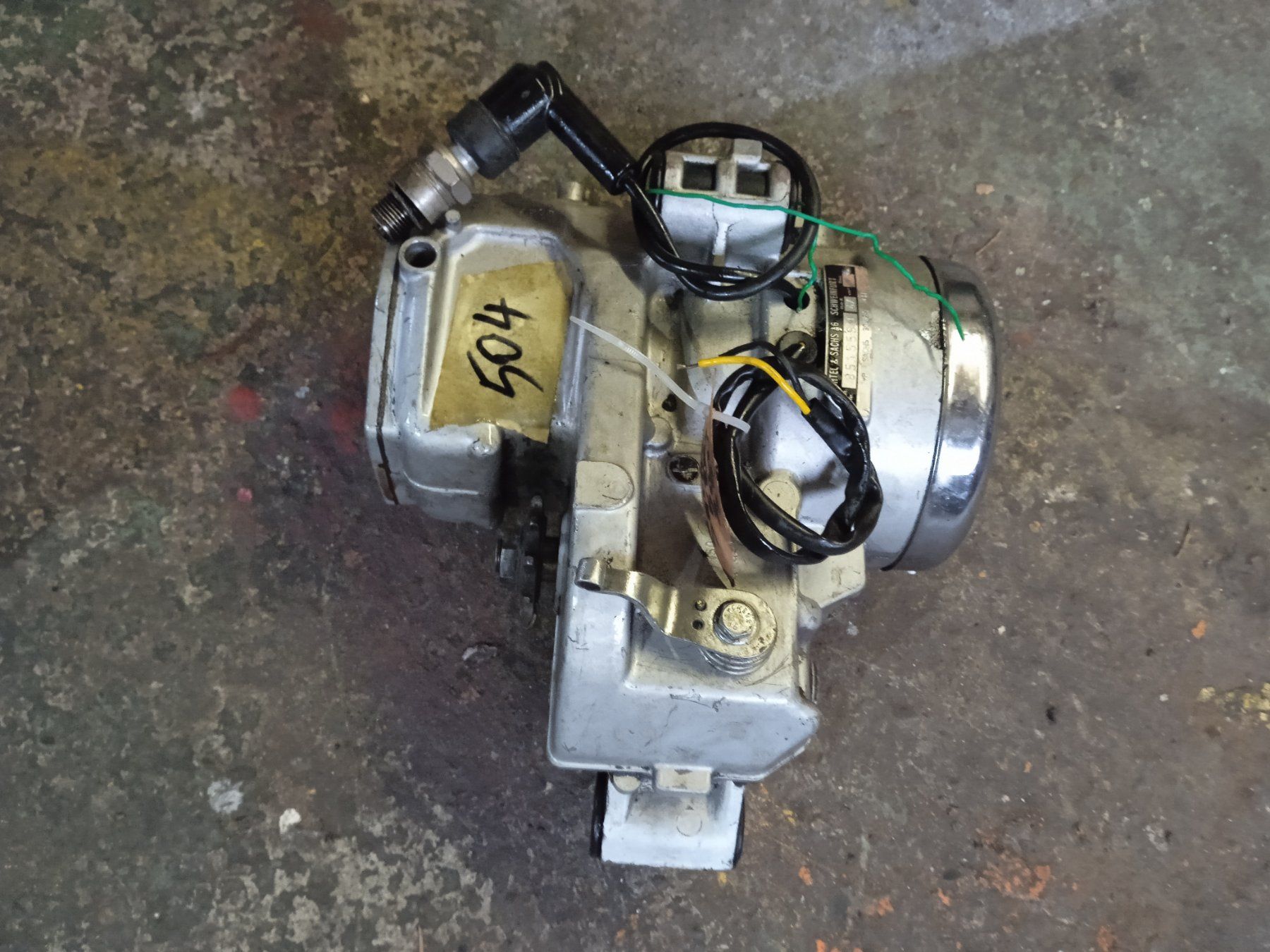 Sachs Motori: Sachs 504 Motor – Usato da Fulenbach venduto da Elektronik