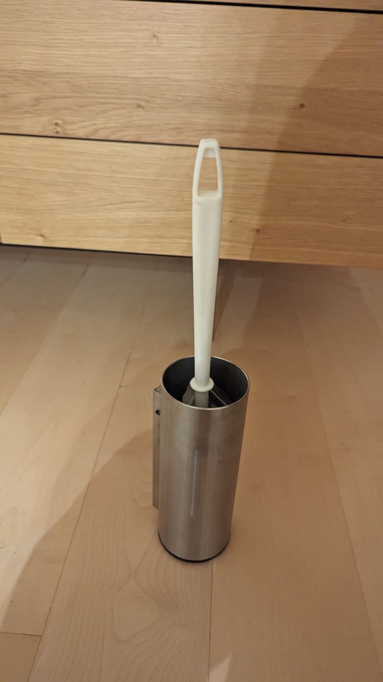 Altri accessori per il bagno: WC-Bürsten-Halter mit Bürste – Nuovo (secondo la descrizione) da Wettingen venduto da Nini54