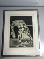 Lithographie Pajasse, 54 / 79 signiert und gerahmt