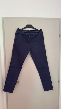 Le Streghe Trousers Navy Size M made in Italy 
