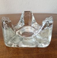 Stuffetta  Kerzenhalter Glas Metall Swiss made Womar AG