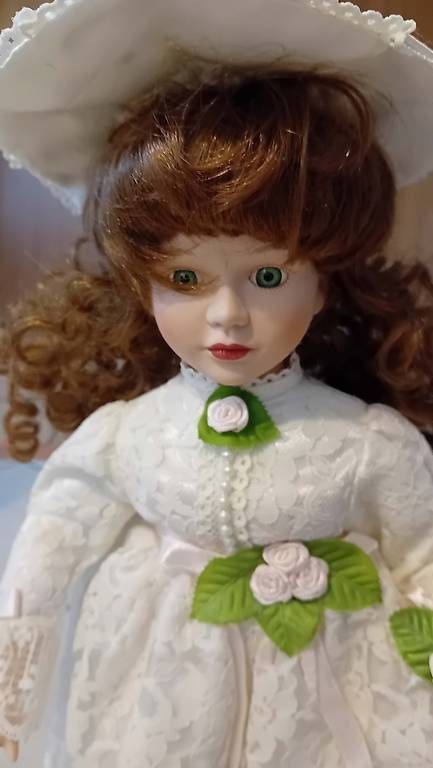 Bambole: Puppe "Sophie" 45 cm mit Puppenständer – Usato da Känerkinden venduto da Bdegen 8