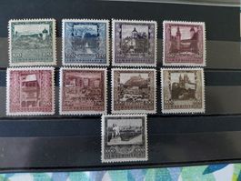 Tolles Set Oesterreich **/*  1923