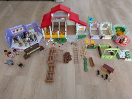 Playmobil Spielpferdehof mit Figuren und Zubehör