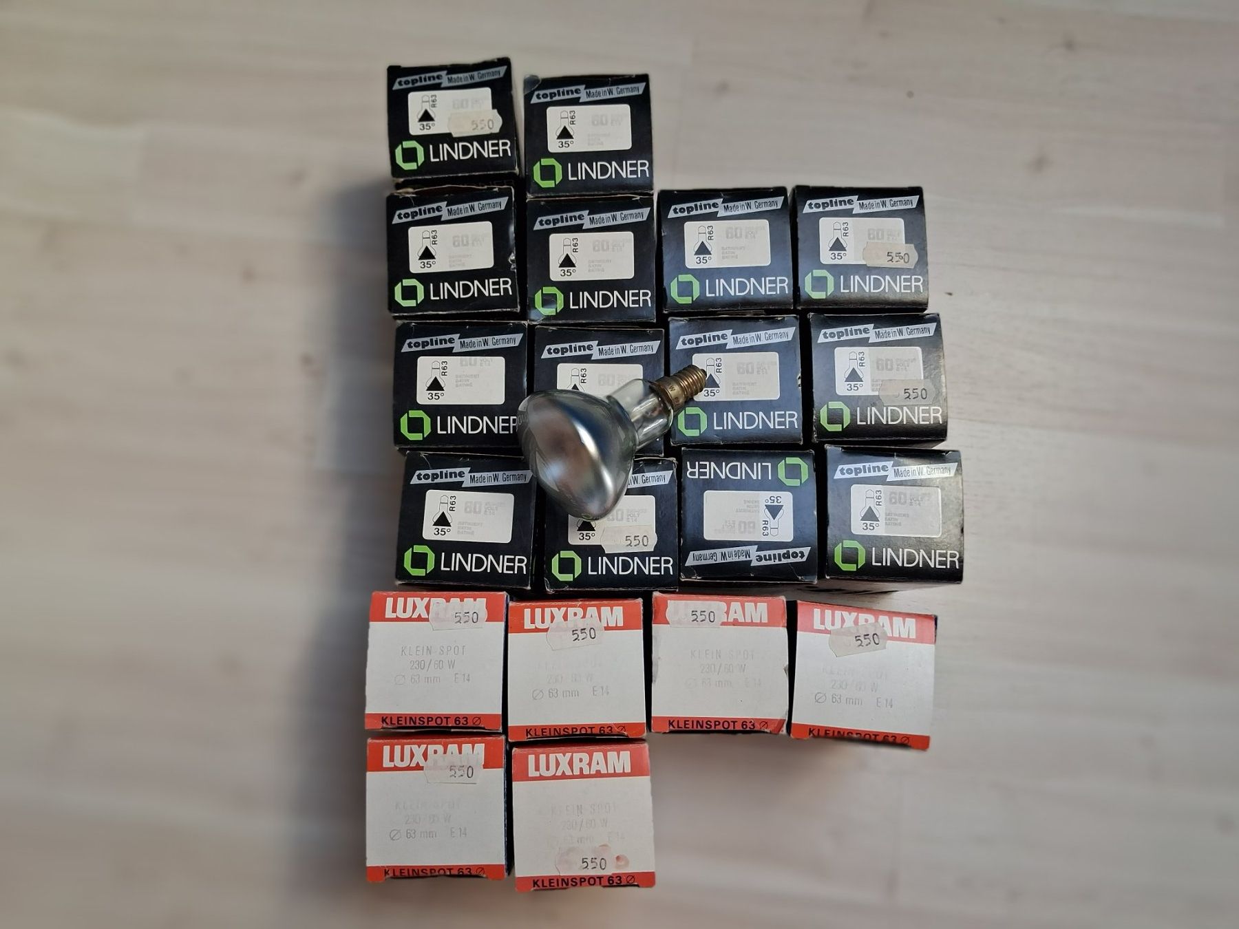 Lampen: KLEINE SPOT R63 60 WATT    E 14 – Neu und originalverpackt aus langnau von Santos1411