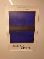 Kunstplakat Galerie Beyeler Basel America 1976