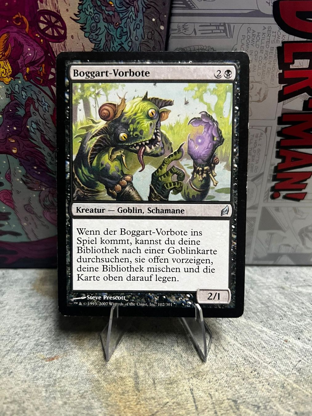 Magic The Gathering Sammelbilder & Trading cards: Boggart Harbinger DE – Gebraucht aus Wilen b. Wollerau von GarruksShop