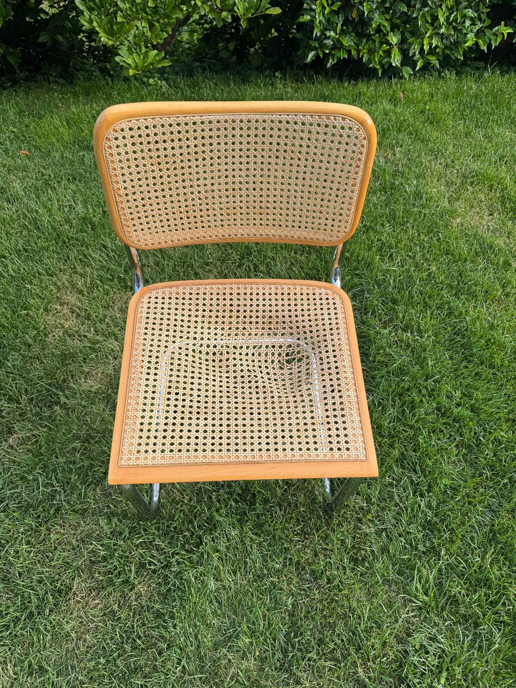 Sedie: Freischwinger Wiener Geflecht Stuhl Thonet – Difettoso da Steffisburg venduto da smocky17 5
