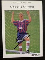 Markus Münch Autogrammkarte signiert FC Bayern München