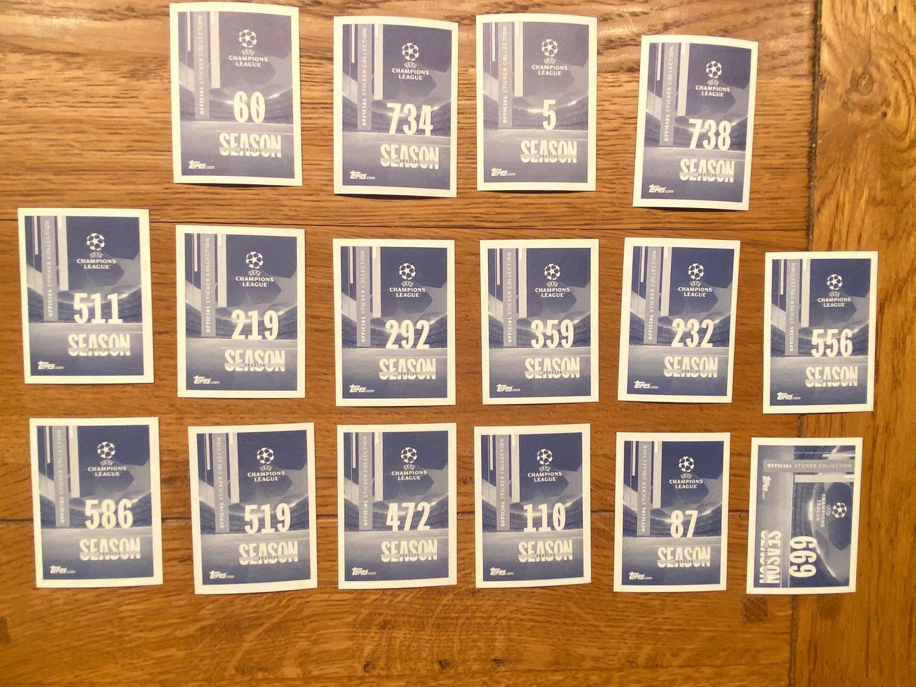 Topps Carte collezionabili: Topps champions league 23/24 – Nuovo (secondo la descrizione) da Abtwil SG venduto da Zwiebi 1