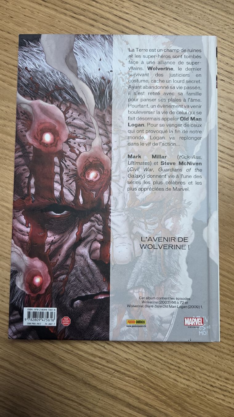 Fumetti: Wolverine OLD MAN LOGAN  – Usato da Le Pâquier-Montbarry venduto da Gruyere77 1