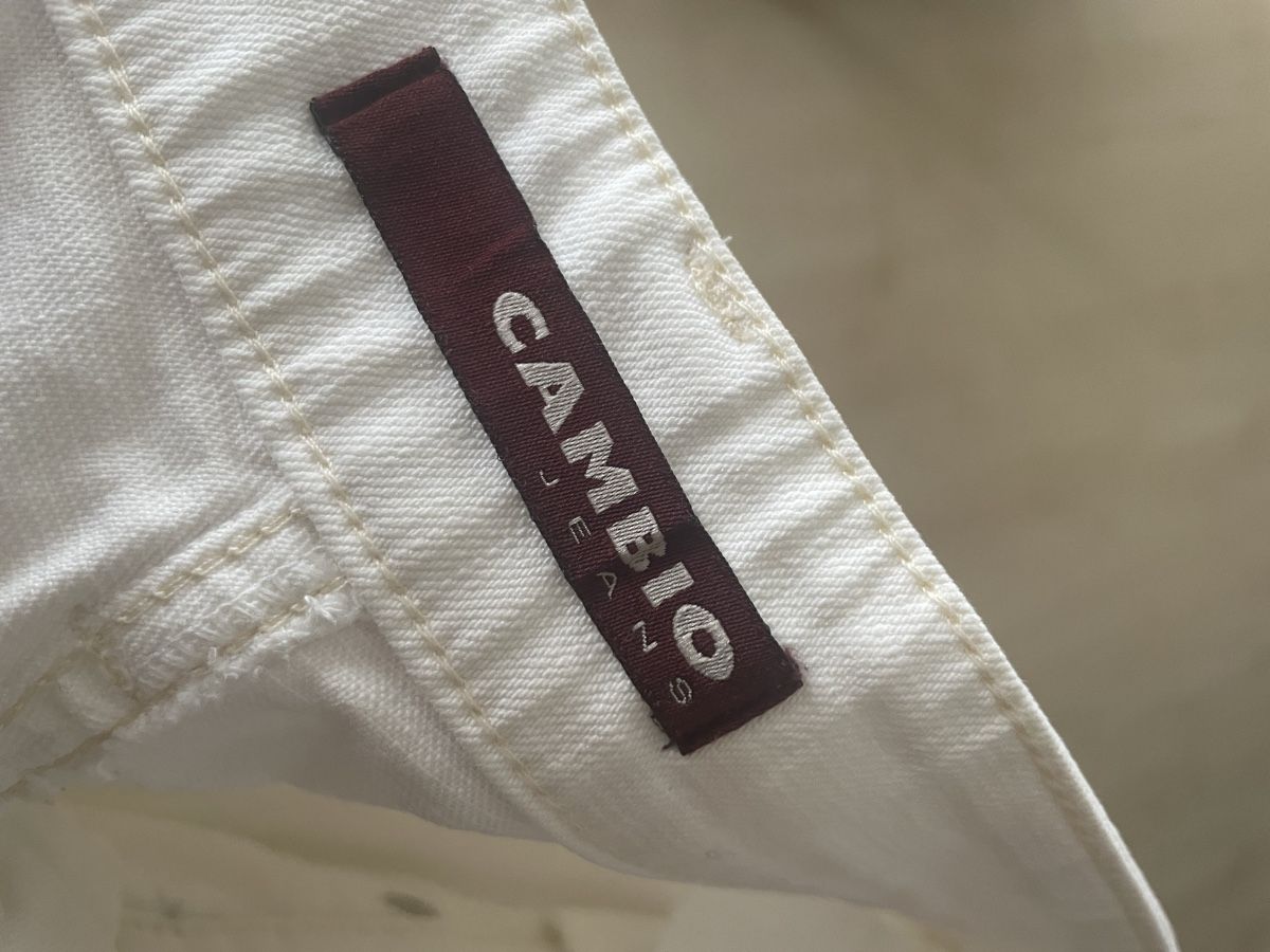 Cambio Jeans: Damen Jeans weiss CAMBIO Gr. 44  – Usato da Winterthur venduto da Fabelhaft123 4
