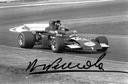 Pescarolo, Williams 1972, original signiert!