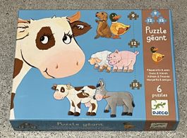 Puzzle géant Djeco Pâquerette et amis 6 puzzles occasion