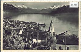 Chardonne - Vevey et Dents du Midi