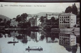 Les Pargots au bord du lac des brenets