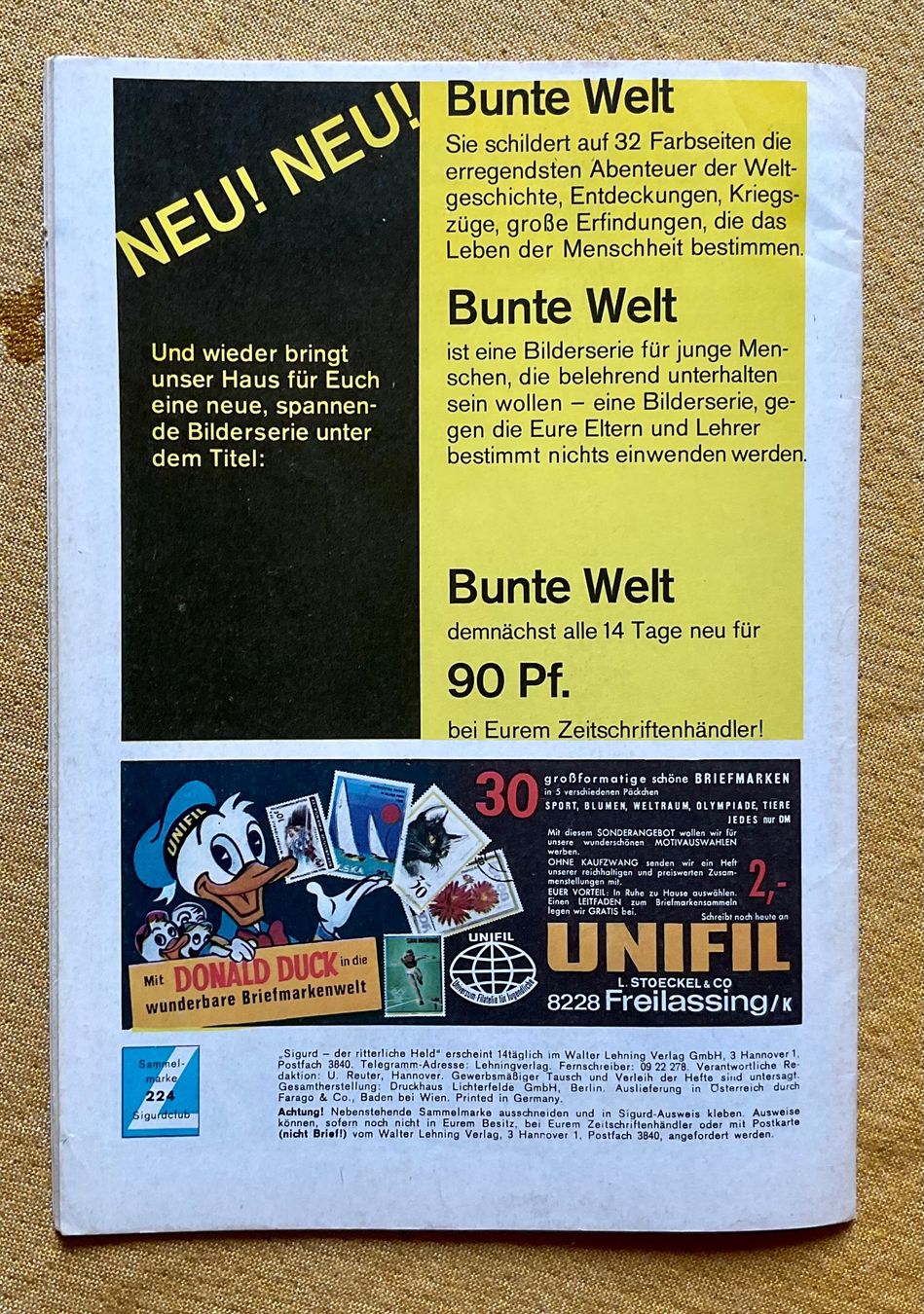 Fumetti: Sigurd Heft Nr 224 – Usato da Endingen venduto da nathan05 8