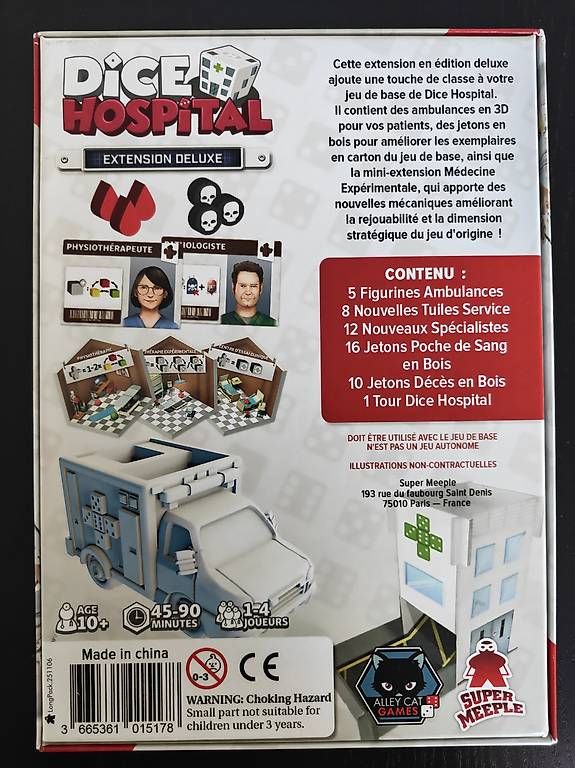 Giochi: Dice Hospital extension deluxe – Usato da Ecublens VD venduto da oomari 1
