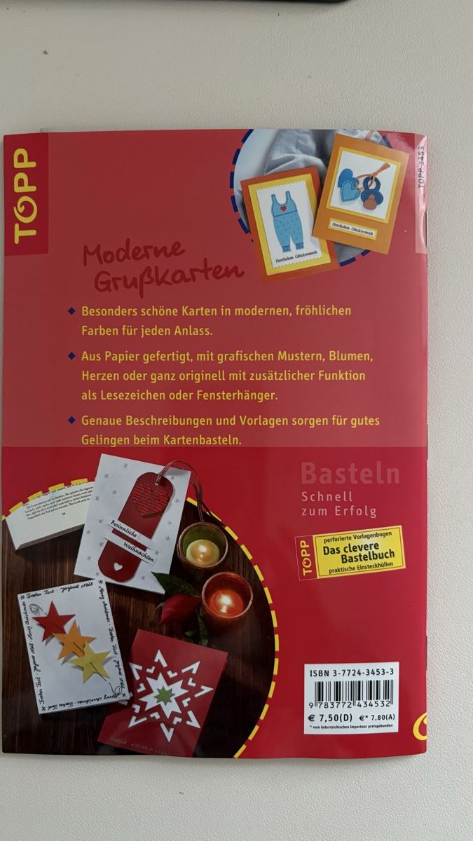 Libri: Topp moderne Grusskarten Bastelanleitung – Nuovo (secondo la descrizione) da Volketswil venduto da Dr_Grace 2