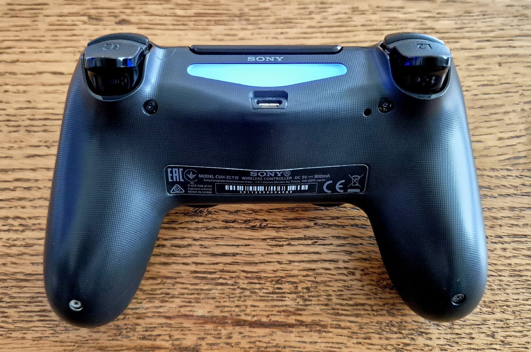 Sony Controller: Original Sony DualShock 4 Controller Schwarz – Usato da Au SG venduto da AlenCompany 2