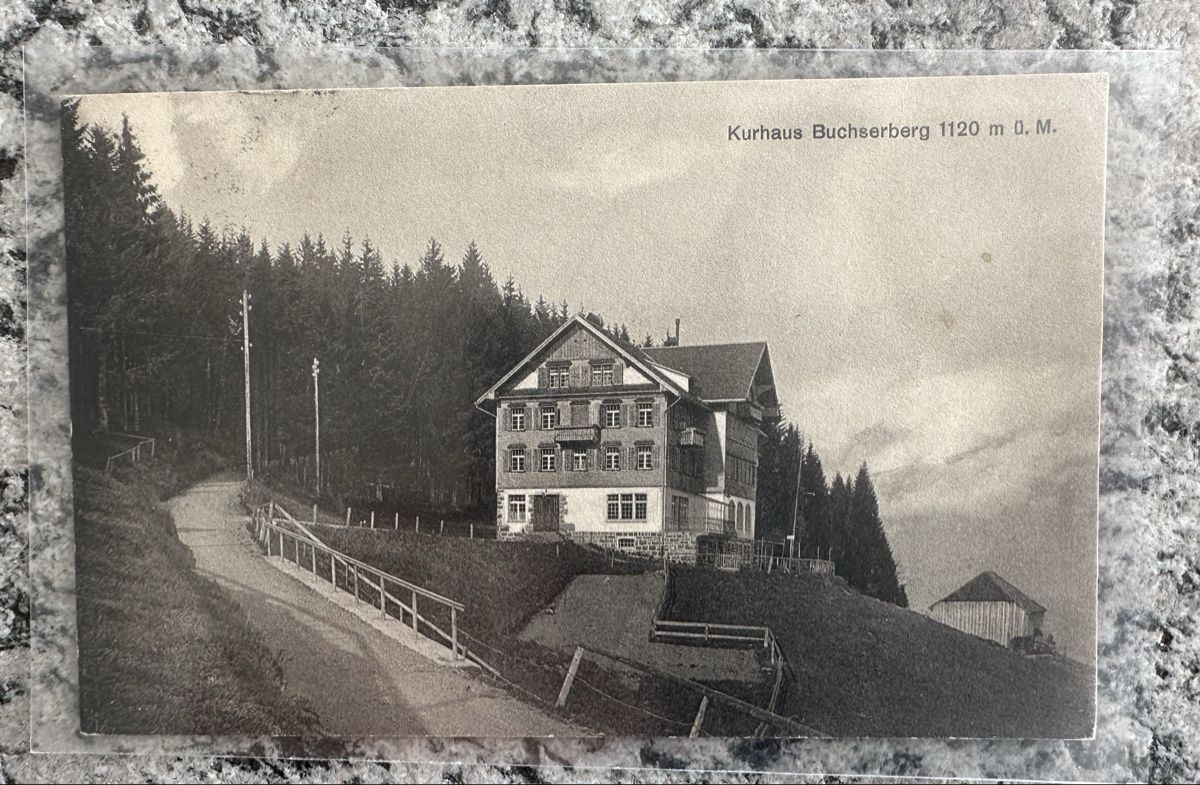 Cartoline postali: Kurhaus Buchserberg 1916 – Usato da Wettingen venduto da Phibras