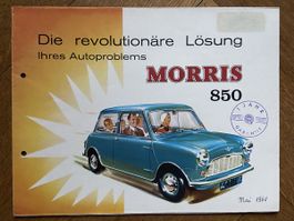 MORRIS 850 MINI Prospekt 1959 1960 deutsch British Motor Co.