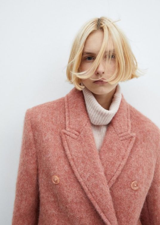 Mango Mäntel: 👍MANGO Mantel Wollmantel in Rosé Gr.L (38-40) NEU Fr.279.95 – Neu und originalverpackt aus Rotkreuz von beltraum 6
