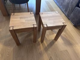 Nacht/Beistelltisch/Hocker