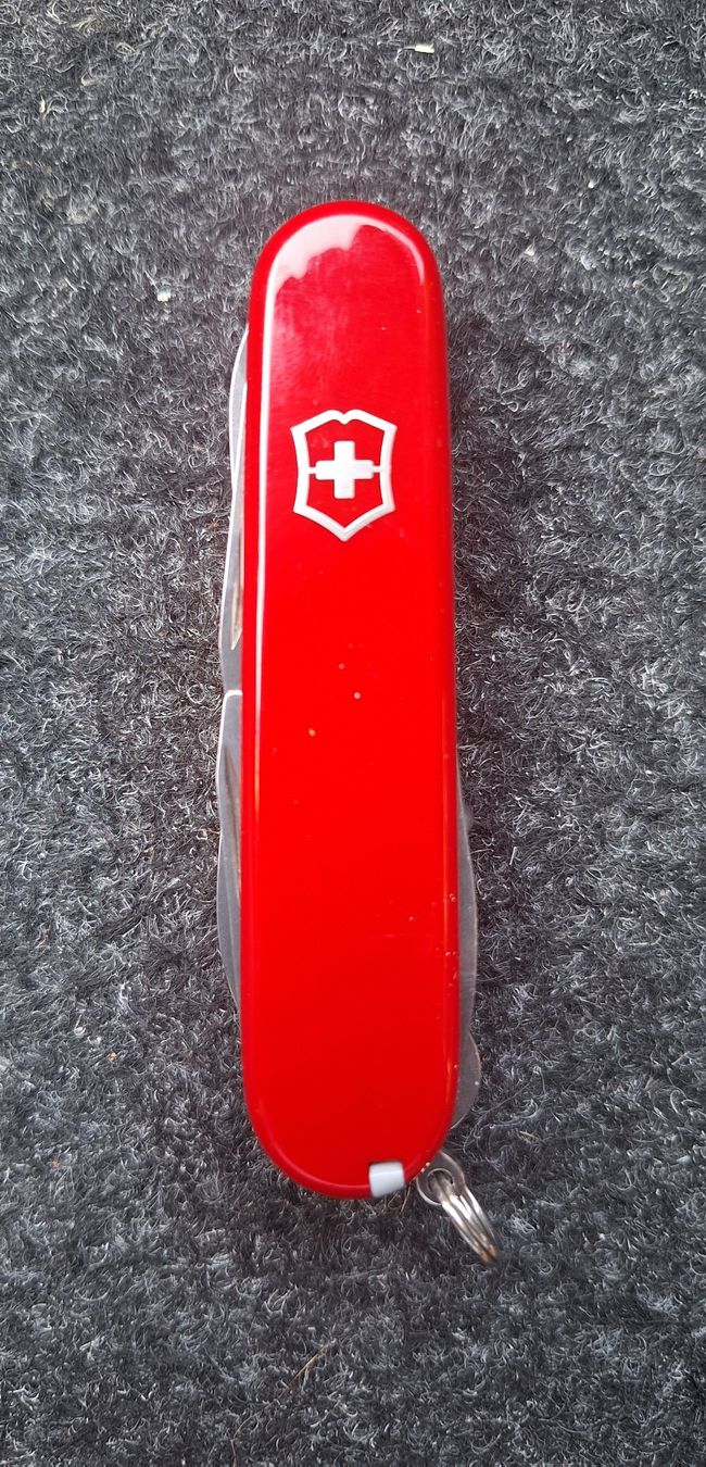 Victorinox Coltelli tascabile: VICTORINOX HUNTSMAN NEU  – Nuovo (secondo la descrizione) da Niederwangen BE venduto da pfiff02 2