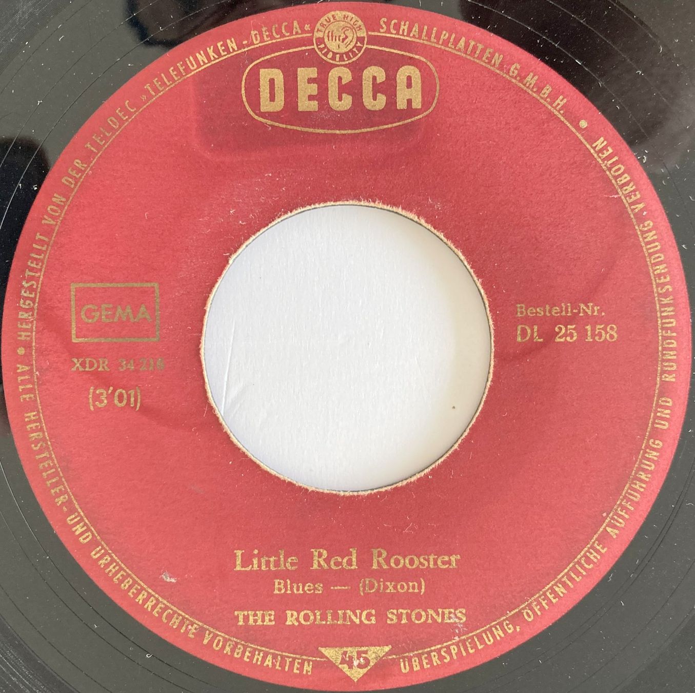 Dischi in vinile: ROLLING STONES - LITTLE RED ROOSTER – Usato da Bottens venduto da hotter-than-hell 2