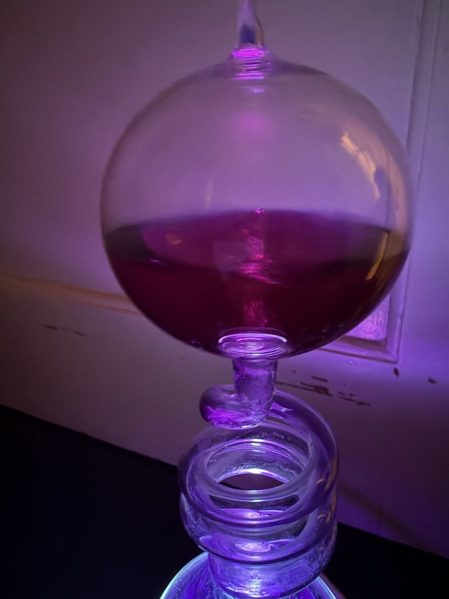 Lampade: Glas lampe a ebullition 70er jahre  – Usato da BADEN venduto da Sprinz 2