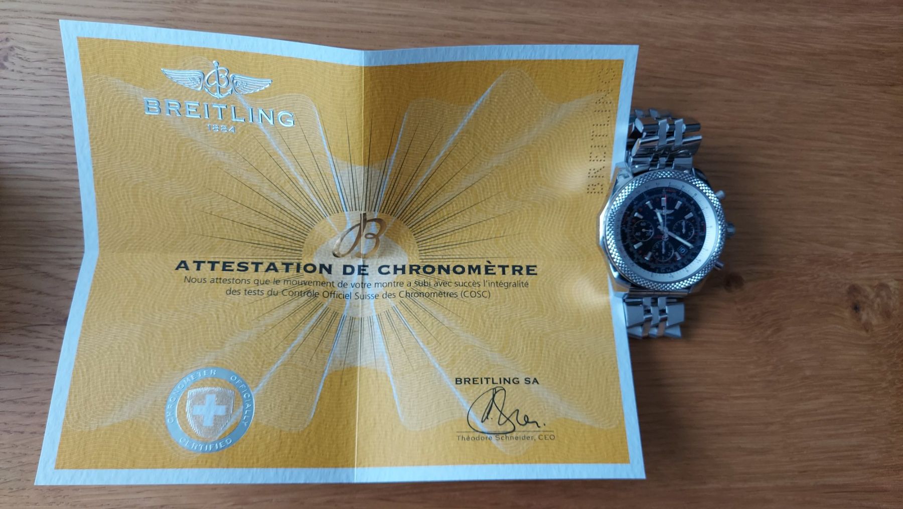 Breitling Orologi: Wunderschöne Breitling for Bentley B06 - Schnäppchen!!! – Usato da Aarau venduto da ruv_2d9p 8